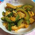 ankotetu's cooksnap of when they made *ゴーヤとさつま揚げのケチャップ炒め*.