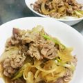 myとんすけ's cooksnap of when they made わが家の「牛丼」しらたき入り♪.