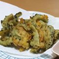 ゆりゆり2's cooksnap of when they made 夏のおつまみ♪ゴーヤの天ぷら.