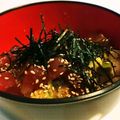tono♡m's cooksnap of when they made アボカドマグロ丼(わさび醤油で)☆.