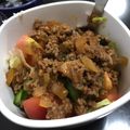 ぱんぱかパンケーキ's cooksnap of when they made レンジで簡単タコミートの☆タコライス♪.