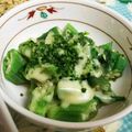 Yutanpo358's cooksnap of when they made ＊わさポン＊おくらの青海苔チーズ焼き.