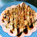 ma04tsu's cooksnap of when they made ふんわり♪はんぺんでお好み焼き風.
