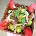 mariti's cooksnap of when they made 簡単混ぜるだけ マグロアボガド アヒポキ.