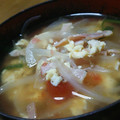 ナルぴょん's cooksnap of when they made プチトマトとたまごのスープ.