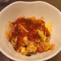 しゅーくりーむママ's cooksnap of when they made ＊ふわふわ卵のオムライス＊.