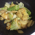 Reeの's cooksnap of when they made じゃがいもとキャベツのバタマヨ炒め.
