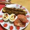 komutatata's cooksnap of when they made ズッキーニの肉巻き☆甘辛生姜風味だれ.