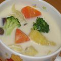 ななクレープ's cooksnap of when they made 具だくさん！ぽっかぽかミルクスープ♪.