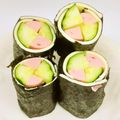 163大好き's cooksnap of when they made ソーセージときゅうりのチーズ海苔巻き.