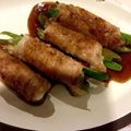 peanut32m's cooksnap of when they made お弁当にも！ピーマンとチーズの肉巻き.