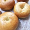 はまじろ's cooksnap of when they made プリンベーグル.