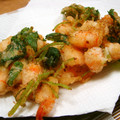 もりはん's cooksnap of when they made えびと三つ葉のかき揚げ.