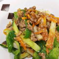 あんず7034's cooksnap of when they made 簡単！ひき肉ときゅうりの味噌炒め.