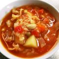 逆さナマズ's cooksnap of when they made 具沢山ミックス豆と押し麦のトマトスープ.