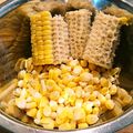 ひいろ日和's cooksnap of when they made 芯で取っただしで、とうもろこしご飯!.