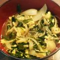 クックZMQ0E6☆'s cooksnap of when they made にらとせんぎり大根の中華スープ.