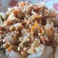 もきち☆'s cooksnap of when they made 納豆＆おから＆玉ねぎの味噌和え.