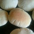 ゼラニウム19's cooksnap of when they made 簡単☆膨らむピタパン（トースター）.