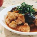 fu♪♪'s cooksnap of when they made 茄子と鶏肉の梅煮.