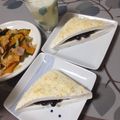よちりん's cooksnap of when they made はんぺんと黒豆の＊パン粉焼き＊.