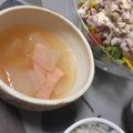 よちりん's cooksnap of when they made 冬瓜とベーコンのコンソメスープ.
