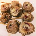 ♡HANABI18♡'s cooksnap of when they made 豚しそロールのチーズソース.
