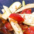 だむろく's cooksnap of when they made なすとトマトのみょうがだれ和え.