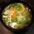 あーじゅんママ's cooksnap of when they made ５分で完成！簡単レタスたっぷりスープ♪.