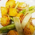 ほのみずママ's cooksnap of when they made じゃが芋とアスパラの粒マスタード炒め.