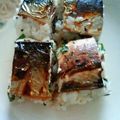 ちびカピちゃん's cooksnap of when they made 焼き鯖寿司.