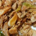 amimom's cooksnap of when they made 豚ばらと白ネギの甘辛炒め.