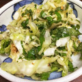 卵せんべい's cooksnap of when they made 火を使わず♪キャベツと青じそのごま和え.