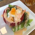 monobe's cooksnap of when they made エビとアボカドのトマトカップサラダ.