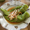 ☆Rokko☆'s cooksnap of when they made 万願寺とうがらし茗荷煮浸し 温も涼も.