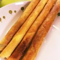 どなこ＊'s cooksnap of when they made アスパラの揚げ焼き春巻き.