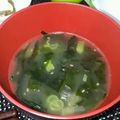 4double5's cooksnap of when they made ダシダで簡単わかめスープ♪.