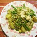 ブランディ's cooksnap of when they made ペストジェノベーゼのパスタ.