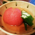ladyamo's cooksnap of when they made 冷やっと！まるごとトマトのお浸し.