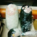 カナン★'s cooksnap of when they made 猫の手借りよう☆スティックおにぎり！.