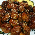 ☆いちごキティ☆'s cooksnap of when they made ふわふわ肉だんご✿旨旨ソースで♬.