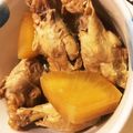 imoko1108's cooksnap of when they made 手羽元と大根の甘辛煮♪.