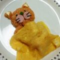 ちゃよちゃん's cooksnap of when they made 寝冷えネコオムライス ☆ふとん.