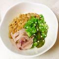 ももちゃんパンダ's cooksnap of when they made お酒のおつまみに＊イカのオクラ納豆和え＊.