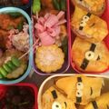 りーそー's cooksnap of when they made 頑張れ！ミニオンズいなり弁当♪キャラ弁✱.