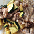 たなふさ's cooksnap of when they made ズッキーニと豚肉のオイスター炒め.
