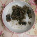 ☆真冬☆'s cooksnap of when they made 子どもにも好評☆ナスとピーマンのそぼろ丼.
