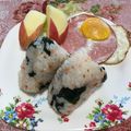 こめださん。's cooksnap of when they made 可愛いハムエッグ♪.