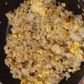 haturi's cooksnap of when they made 焦がしねぎのシンプル卵チャーハン.