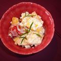 ブランディ's cooksnap of when they made 柿とトマトの蜂蜜レモンチーズサラダ仕立て.